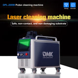 DMK 200W Portable Pulse Fiber Laser Cleaner Laser Cleaning Machine for Rust Painting Coating Removal