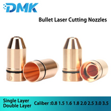 Bullet Laser Cutting Nozzle Single/Double Layer