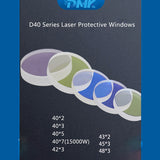 D40 Series Fiber Laser Protective Windows Lens For Laser Welding/Cutting Head