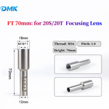 DMK FT 70mm/80mm/107mm/125mm High Precision Steel Laser Welding Scale Tube