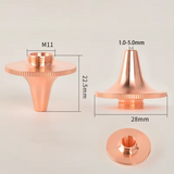 BOCI Precitec D28 M11 H22.5 Bevel Laser Cutting Nozzle Sloping Anti-collision Copper for ProCutter BLT Series