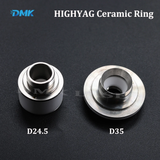 HIGHYAG Laser Ceramic Ring D24.5/D35 – Durable & Precision-Engineered Nozzle Holder