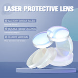 DMK D20 D30 Laser Protective Lenses - 10PCS Set  Protective Windows For Precitec