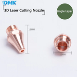 BOCI 3D Laser Cutting Nozzle D11 H19 M8 for Boci Laser Cutting Head BLT421T BLT441T BLT520H BLT540H