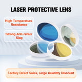 DMK D20 D30 Laser Protective Lenses - 10PCS Set  Protective Windows For Precitec