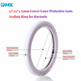 Upper/Lower Laser Protective Lens Sealing Ring Replacement for  Laser Cutting Head