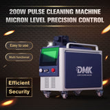 DMK 200W Portable Pulse Fiber Laser Cleaner Laser Cleaning Machine for Rust Painting Coating Removal