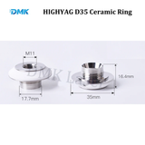 HIGHYAG Laser Ceramic Ring D24.5/D35 – Durable & Precision-Engineered Nozzle Holder