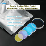 D30 Series Fiber Laser Protective Lens Windows – High-Purity Fused Silica for Welding & Cutting Heads