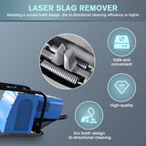 DMK Laser Slat Slag Remover Portable  Laser Slat Cleaning Machine 1020W Handheld Laser Slat Cleaner For Laser Cutting Machine Cleaning Tool