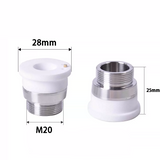 WSX Laser Ceramic Nozzle Holder D28 D24 D31 for Fiber Laser Cutting Machines