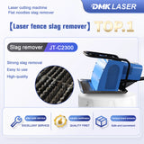 DMK Laser Slat Slag Remover Portable  Laser Slat Cleaning Machine 1020W Handheld Laser Slat Cleaner For Laser Cutting Machine Cleaning Tool