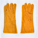 DMK Durable Flame Retardant Welding Gloves - Cow Split Leather Protection