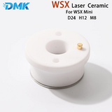 3D MINI Fiber Laser Ceramic Ring - High Precision for WSX Cutting Head (D24 H12 M8)